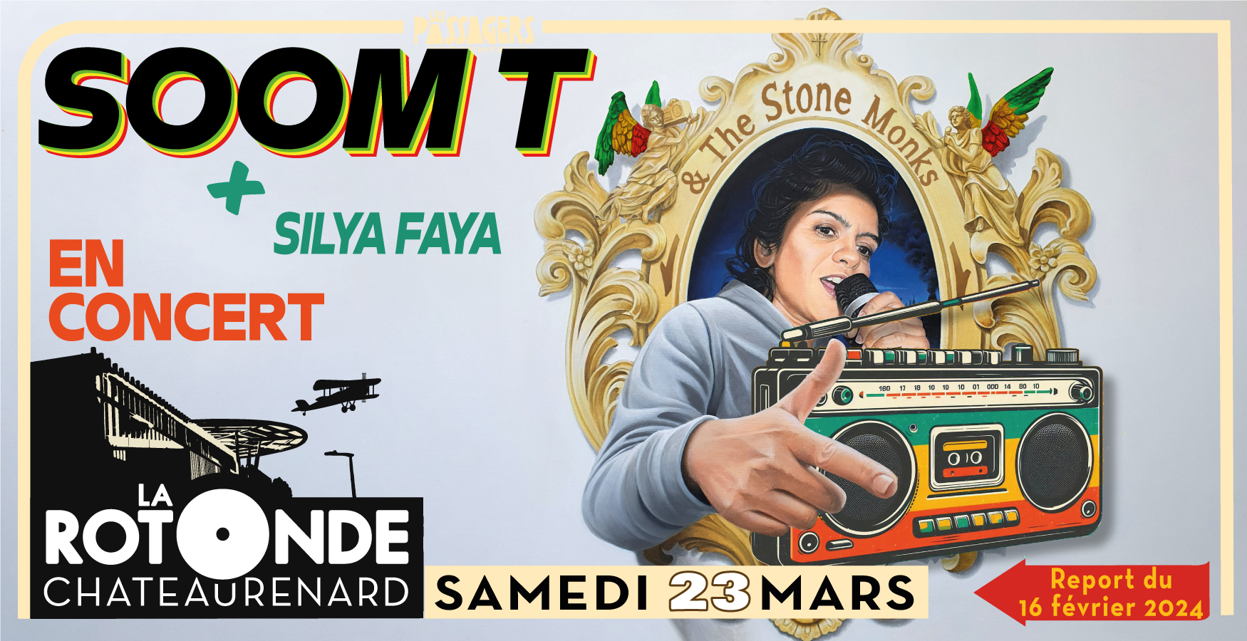 CONCERT : SOOM T & THE STONE MONKS + SILYA FAYA À LA ROTONDE